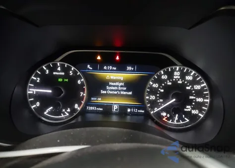 2020 Nissan Maxima S Xtronic Cvt z USA, uszkodzony, nr VIN 1N4AA6BV4LC385004